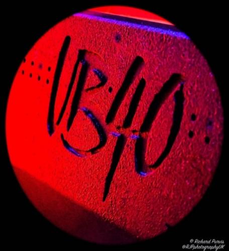 UB40 Bespoke Branding Photo Credit: Richard Purvis @rjpphotographyuk